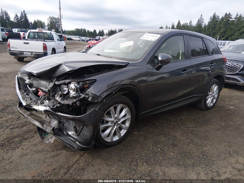 Vin: jm3ke4dyxf0541512, lot: 46144042, mazda cx-5 grand touring 20152