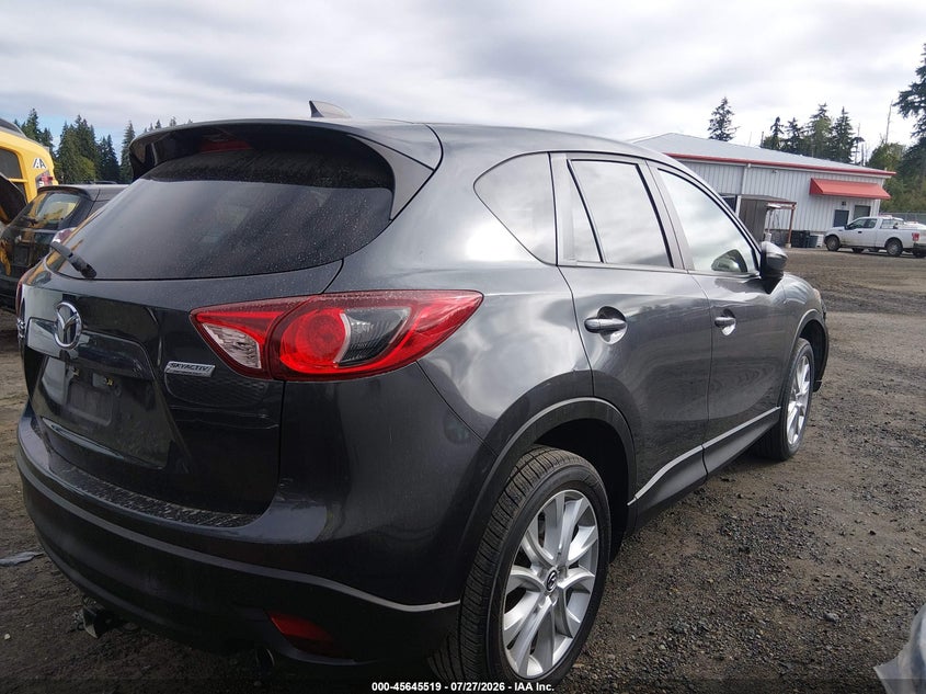 Vin: jm3ke4dyxf0541512, lot: 46144042, mazda cx-5 grand touring 20154