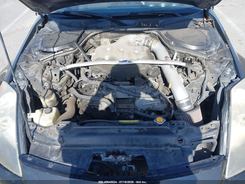 2004 Nissan 350Z VIN: JN1AZ34E64T052385 Lot: 45645524