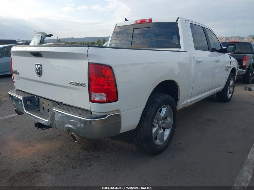 Vin: 1c6rr7lt0ks632457, lot: 46144061, ram 1500 classic big horn  4x4 5'7 box 20194