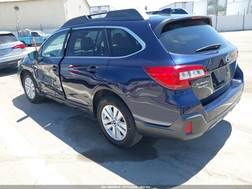 Vin: 4s4bsafc5j3378644, lot: 46144065, subaru outback 2.5i premium 20183