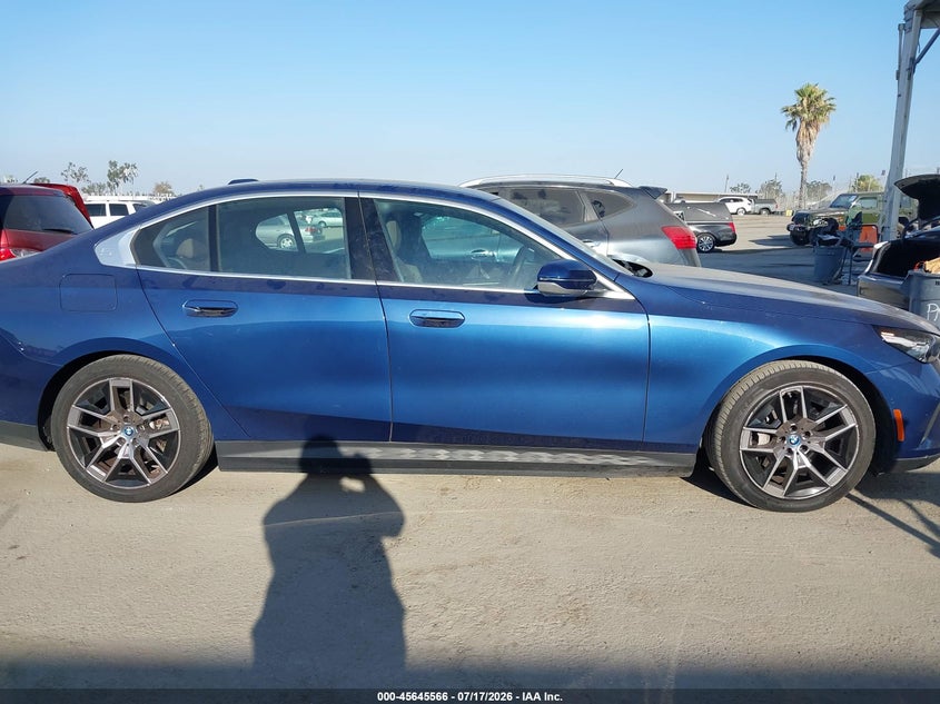 2024 BMW I5 Edrive40 VIN: WBY33FK04RCP56901 Lot: 45645566