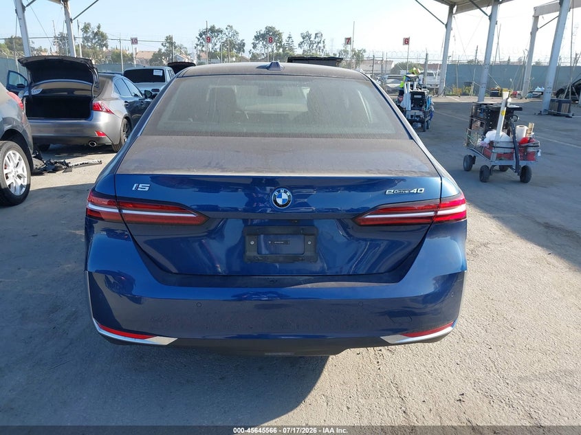 2024 BMW I5 Edrive40 VIN: WBY33FK04RCP56901 Lot: 45645566