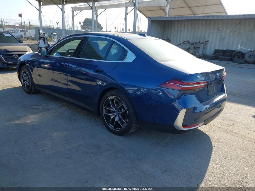 2024 BMW I5 Edrive40 VIN: WBY33FK04RCP56901 Lot: 45645566