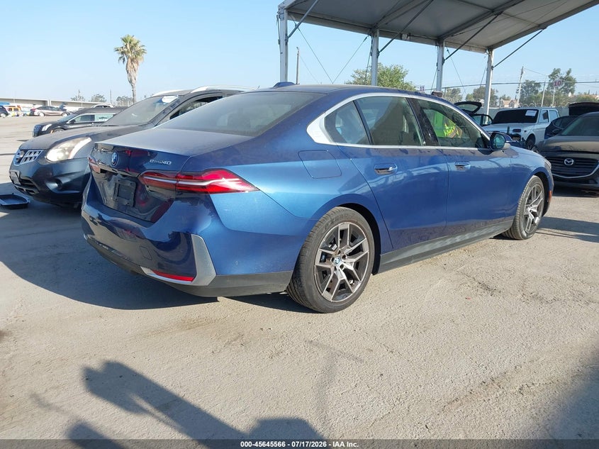 2024 BMW I5 Edrive40 VIN: WBY33FK04RCP56901 Lot: 45645566