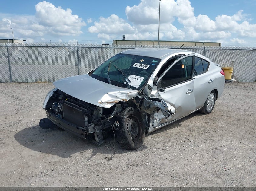 Vin: 3n1cn7ap1hk467132, lot: 46144098, nissan versa 1.6 sv 20172