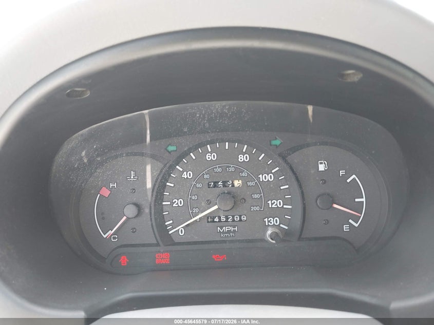 2002 Hyundai Accent L VIN: KMHCF35G82U165501 Lot: 45645579