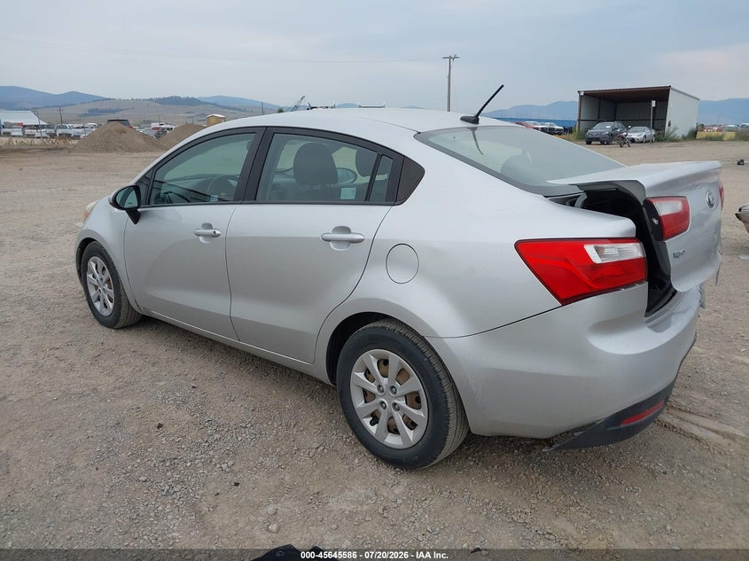 Vin: knadm4a32d6309944, lot: 46144109, kia rio lx 20133