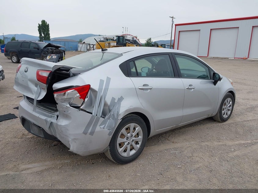 Vin: knadm4a32d6309944, lot: 46144109, kia rio lx 20134