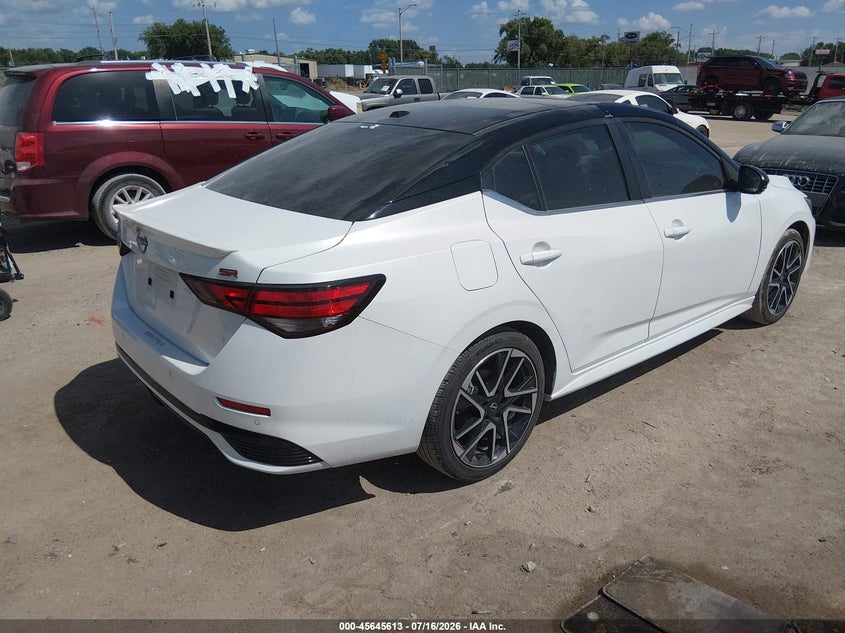 2025 NISSAN SENTRA auction photo 4