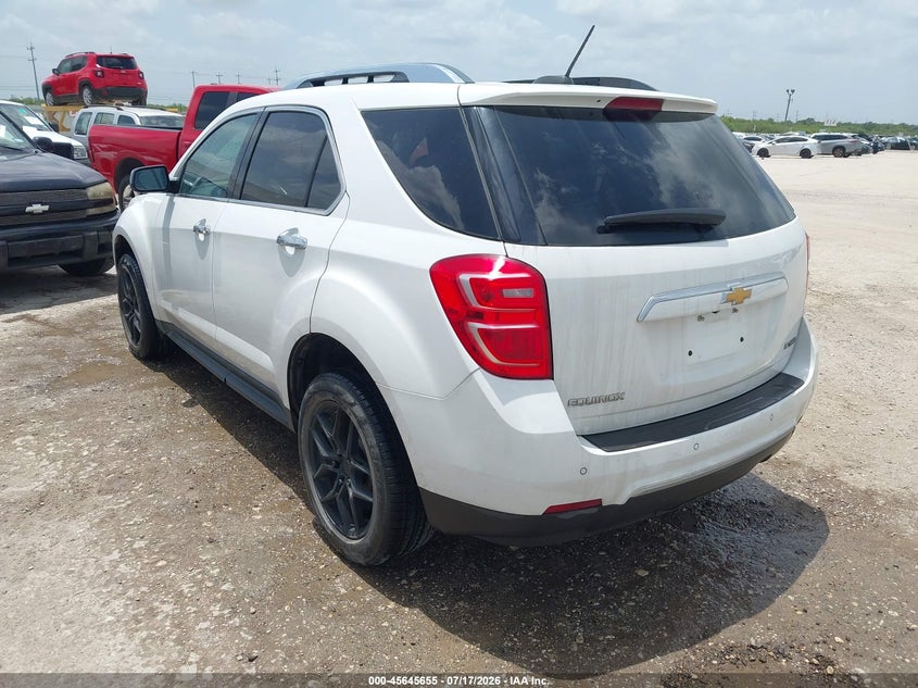 Vin: 2gnaldek5h1591480, lot: 46144178, chevrolet equinox premier 20173