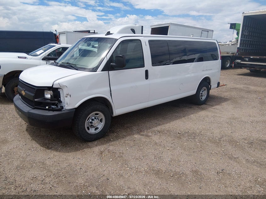 Vin: 1gazgnff3g1143789, lot: 46144180, chevrolet express 3500 ls 20162