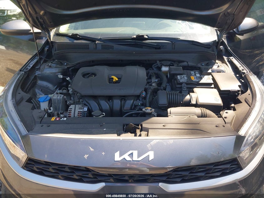 2023 Kia Forte Lxs VIN: 3KPF24AD6PE537406 Lot: 45645658
