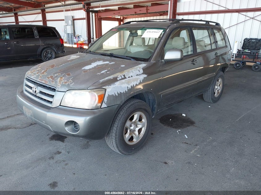 2005 Toyota Highlander JTEHD21A550033492 photo 1