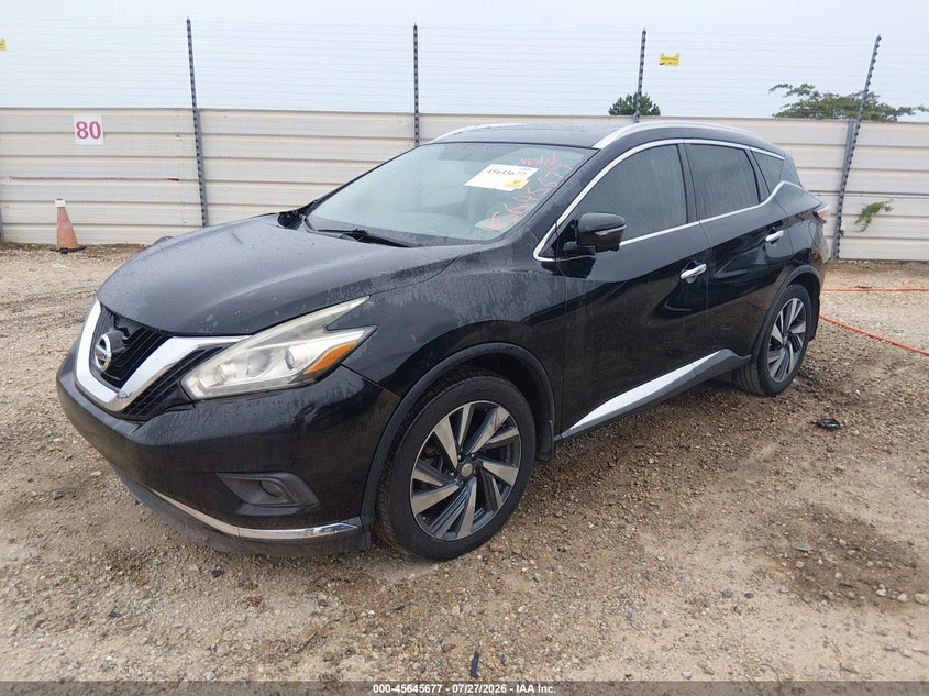 2015 NISSAN MURANO auction photo 2