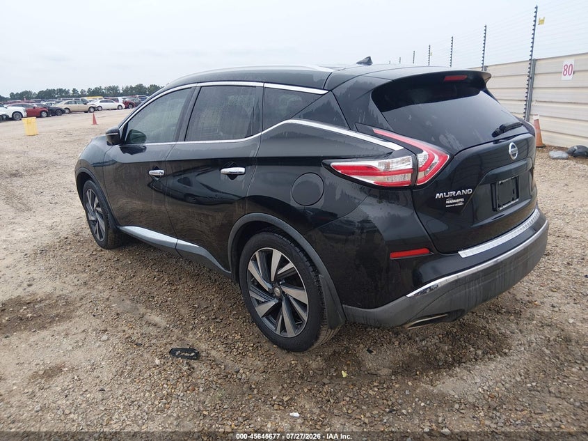 2015 NISSAN MURANO auction photo 3