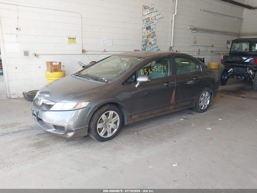 2009 Honda Civic Lx 19XFA16509E048764 photo 1