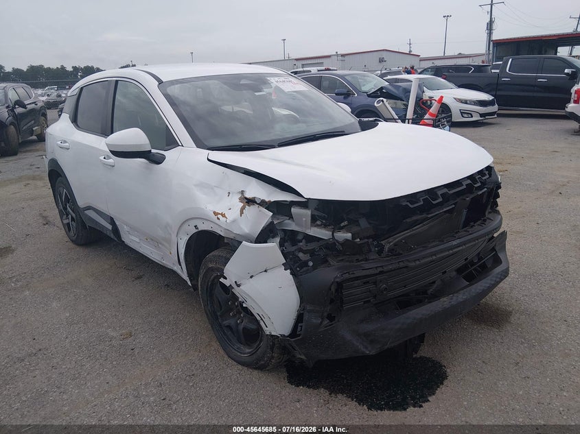 Vin: 3n8ap6ca8sl302024, lot: 46144208, nissan kicks sv fwd 20251