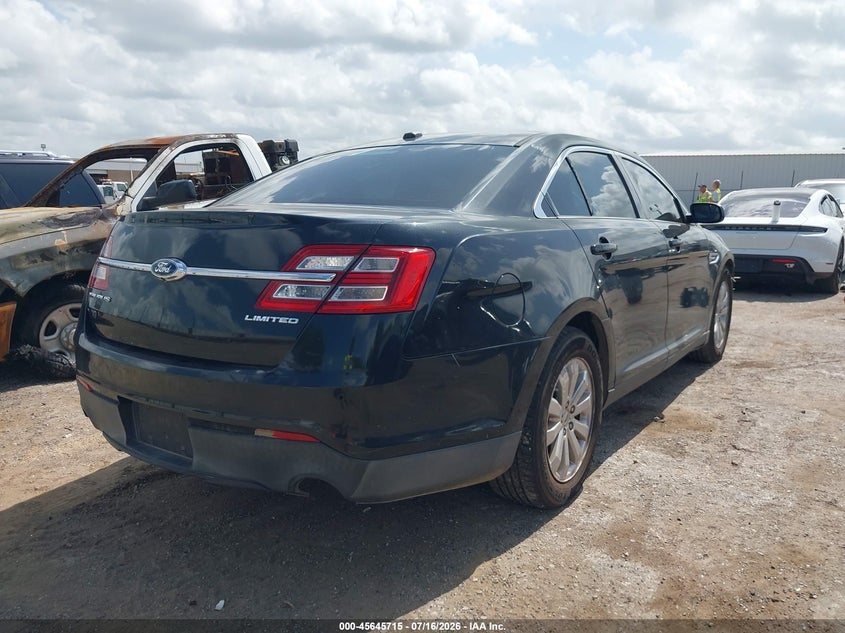 Vin: 1fahp2f88dg232193, lot: 46144238, ford taurus limited 20134