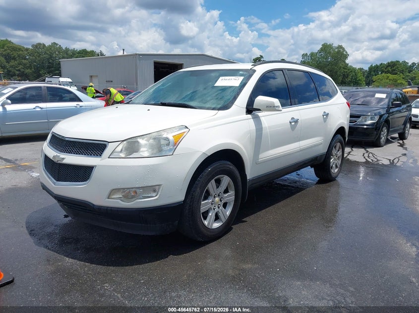 Vin: 1gnkrged3bj402750, lot: 46144291, chevrolet traverse 1lt 20112