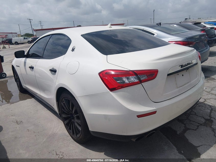 2016 MASERATI GHIBLI auction photo 3