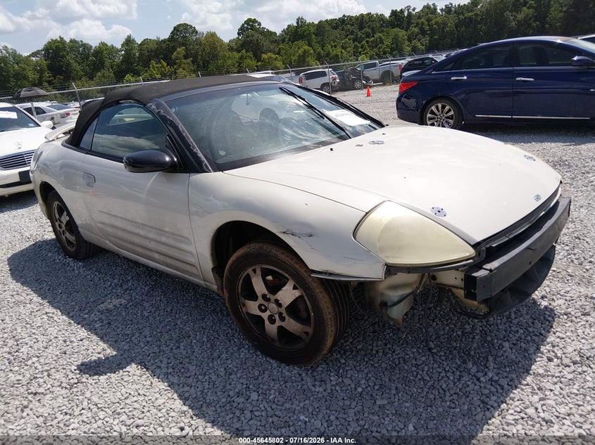 2003 MITSUBISHI ECLIPSE SPYDER auction photo 1