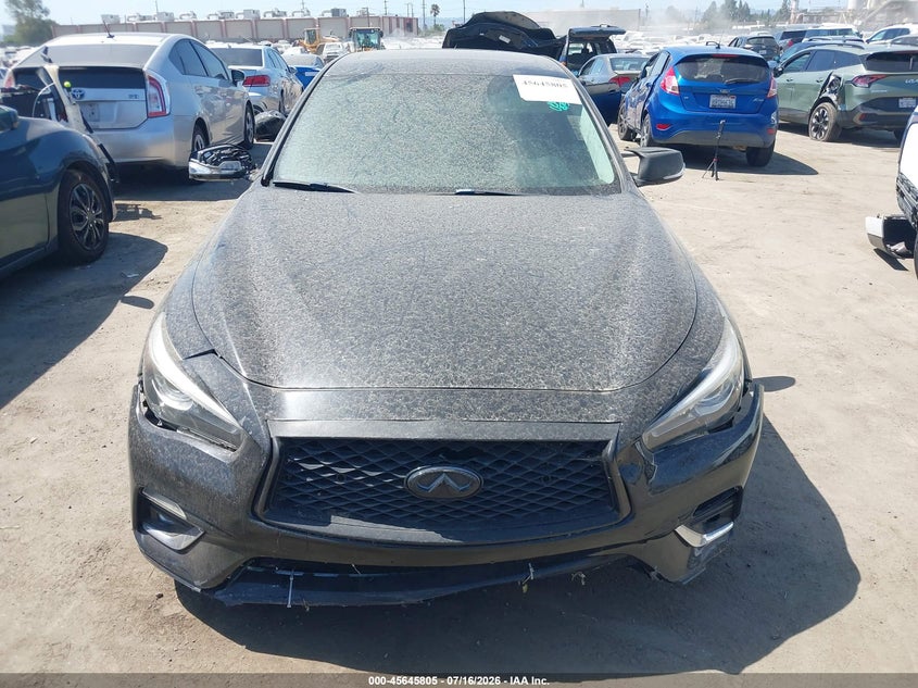 2018 Infiniti Q50 3.0T Luxe VIN: JN1EV7AP7JM361170 Lot: 45645805