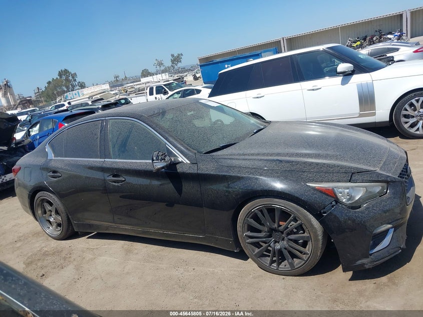 2018 Infiniti Q50 3.0T Luxe VIN: JN1EV7AP7JM361170 Lot: 45645805