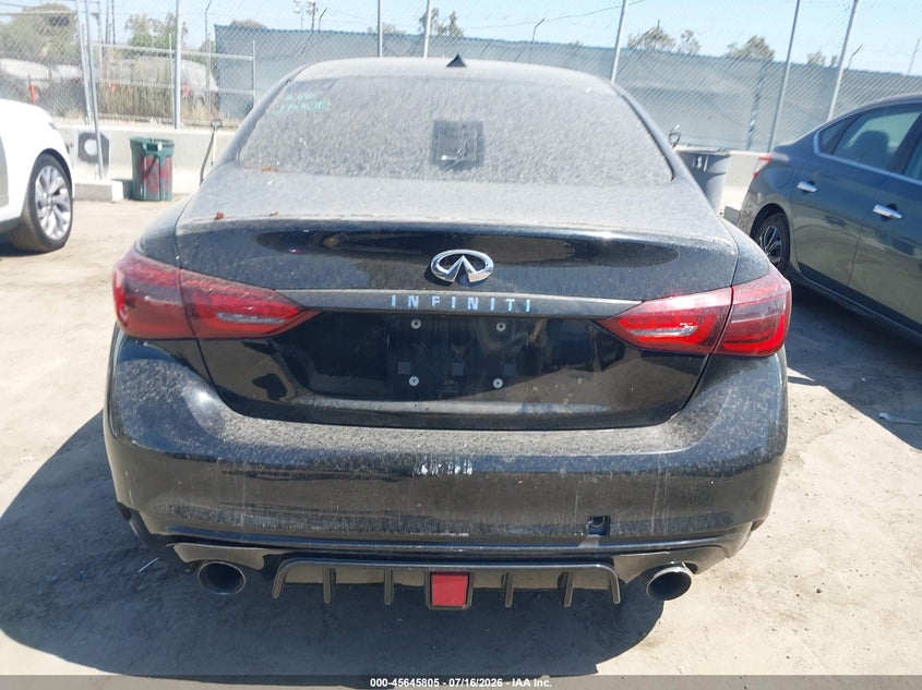 2018 Infiniti Q50 3.0T Luxe VIN: JN1EV7AP7JM361170 Lot: 45645805