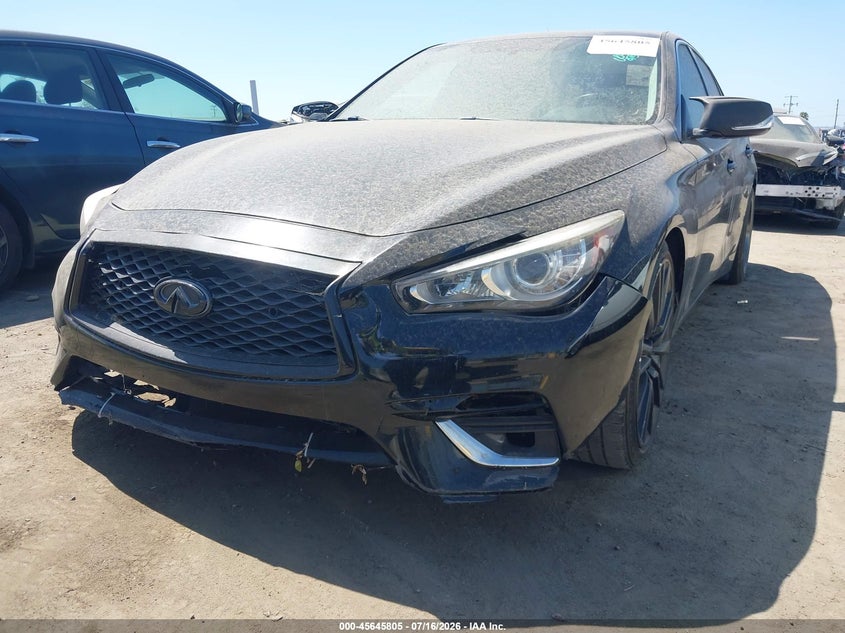 2018 Infiniti Q50 3.0T Luxe VIN: JN1EV7AP7JM361170 Lot: 45645805