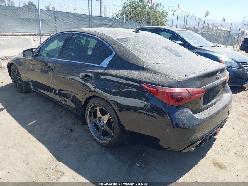 2018 INFINITI Q50 auction photo 3