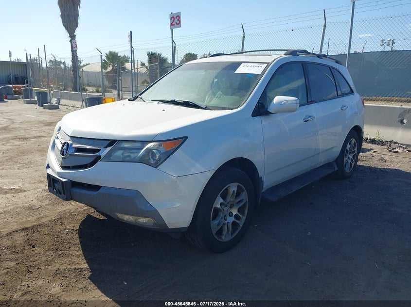 2007 Acura Mdx Technology Package 2HNYD284X7H542443 photo 1