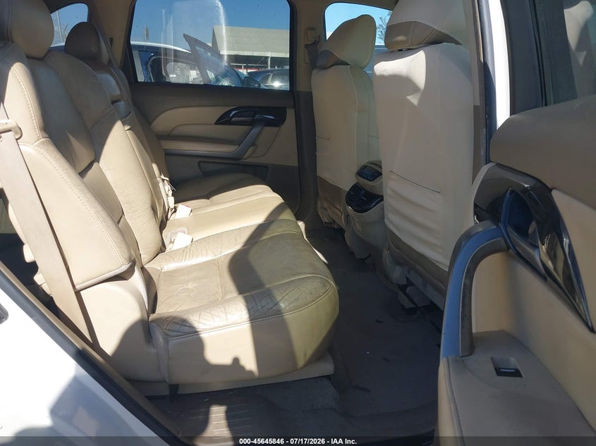 2007 Acura Mdx Technology Package VIN: 2HNYD284X7H542443 Lot: 45645846