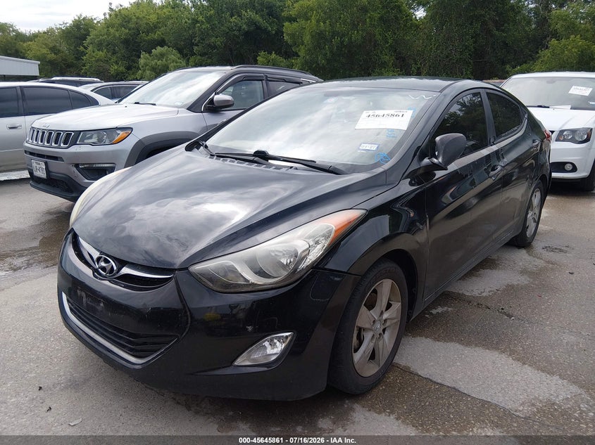 Vin: kmhdh4ae8du855888, lot: 46144416, hyundai elantra gls 20132
