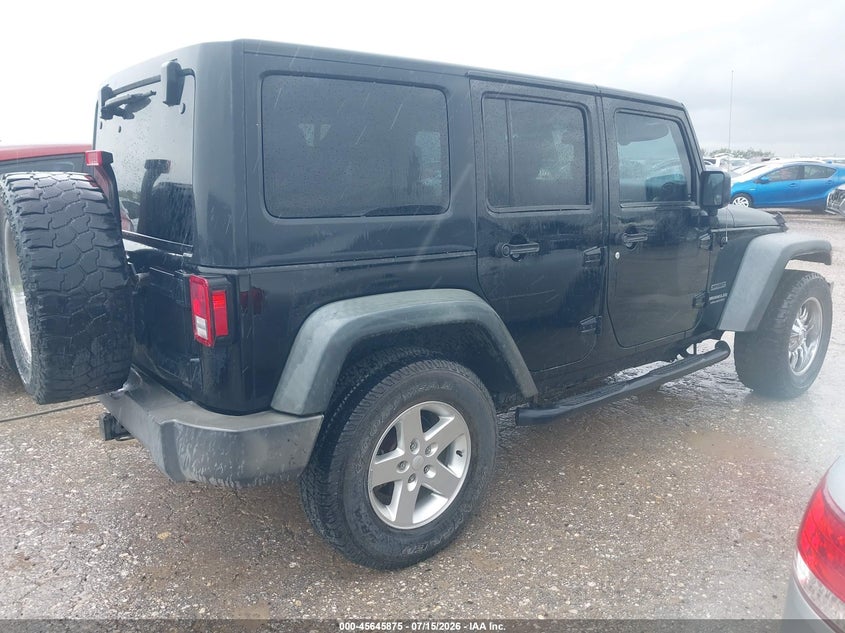 Vin: 1c4bjwdg5gl202678, lot: 46144430, jeep wrangler unlimited sport 20164