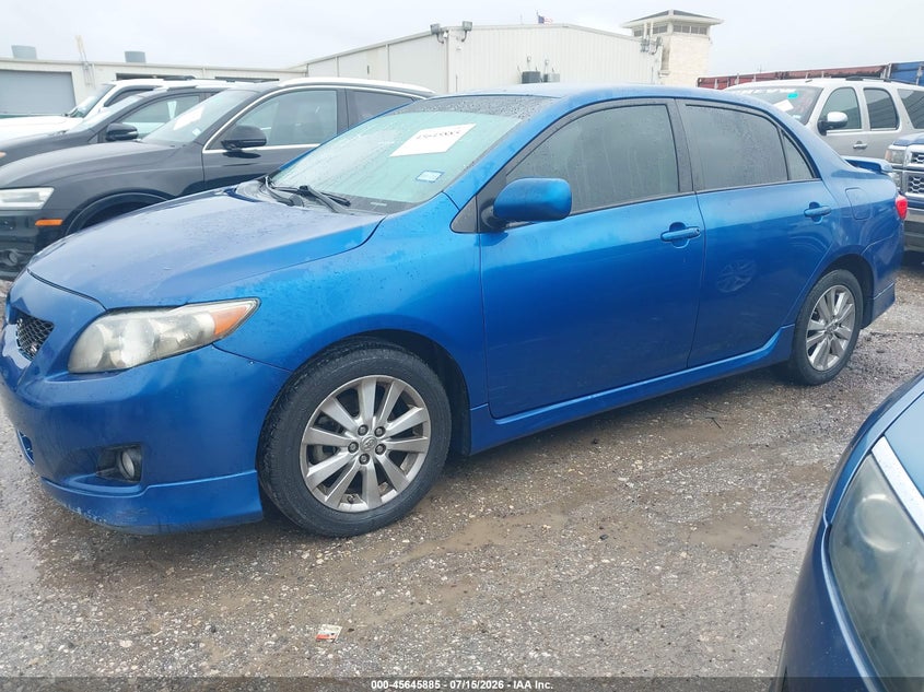 Vin: 2t1bu4eexac464560, lot: 46144440, toyota corolla s 20102