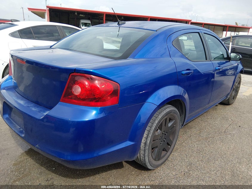 Vin: 1c3cdzag9en218339, lot: 46144450, dodge avenger se 20144