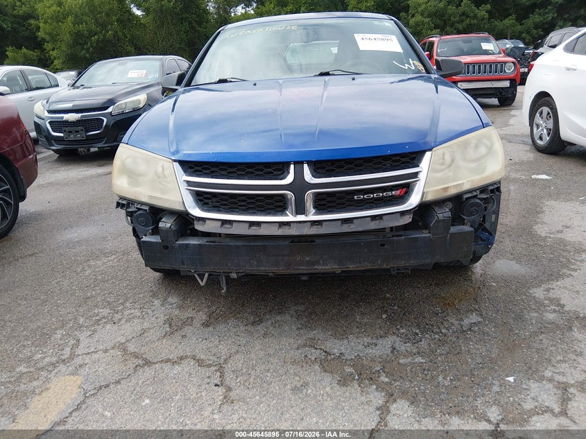 2014 DODGE AVENGER auction photo 6