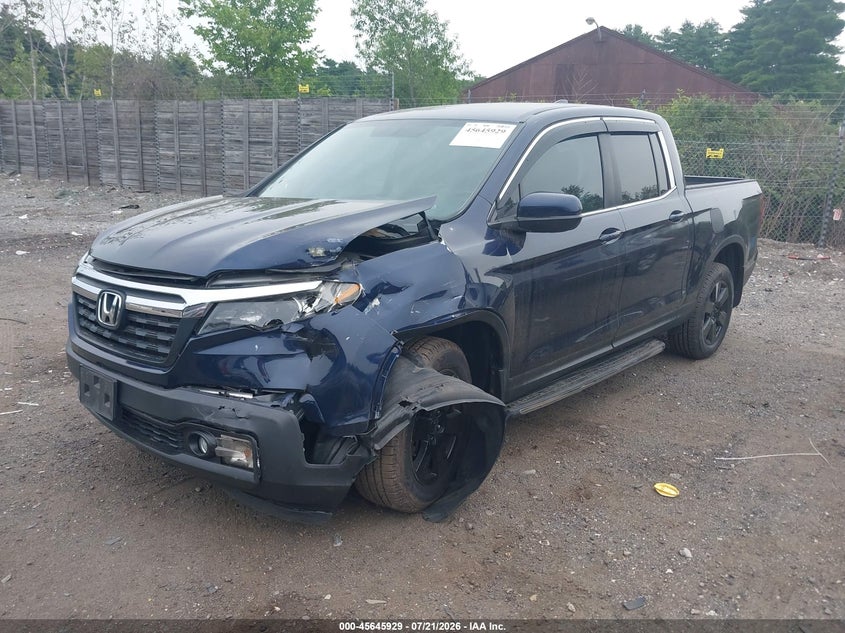 Vin: 5fpyk3f56hb006178, lot: 46144484, honda ridgeline rtl 20172