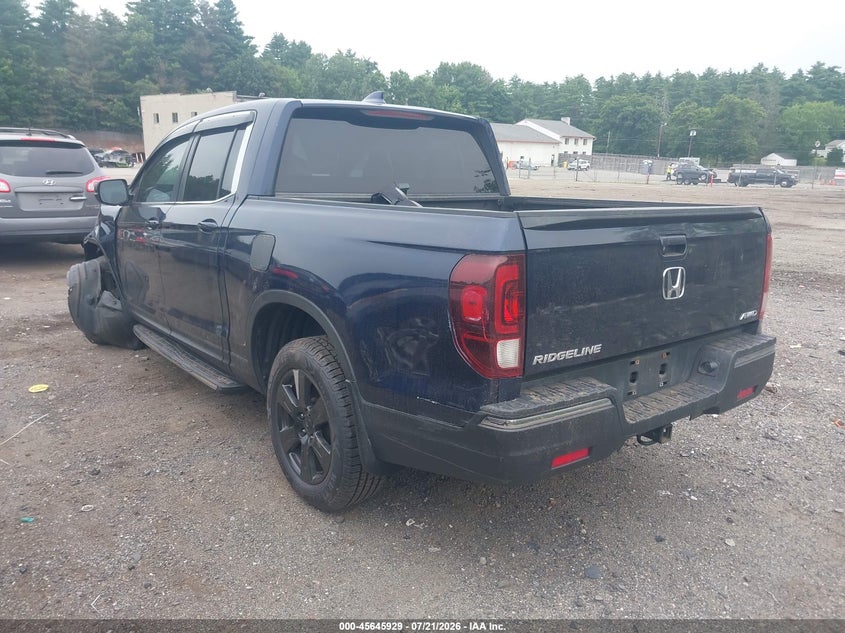 Vin: 5fpyk3f56hb006178, lot: 46144484, honda ridgeline rtl 20173