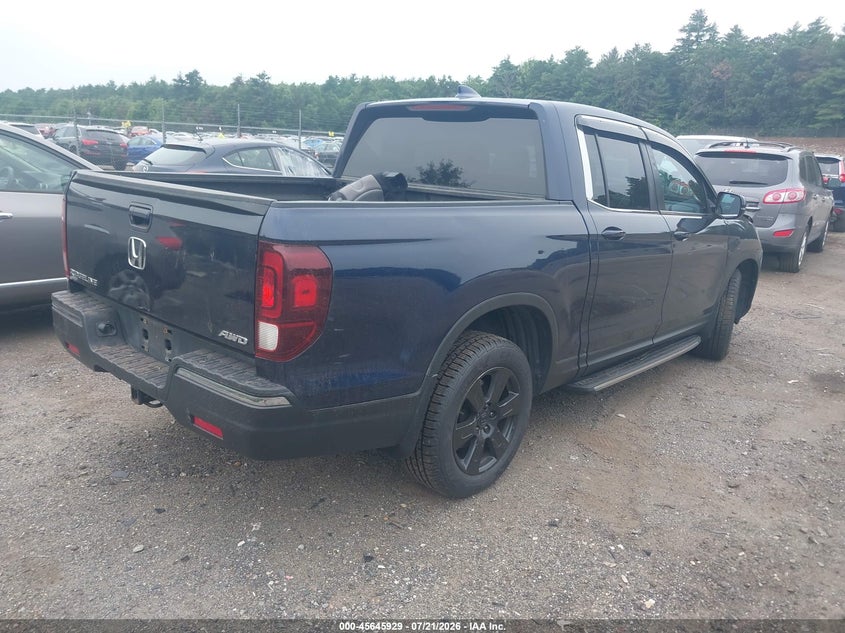 Vin: 5fpyk3f56hb006178, lot: 46144484, honda ridgeline rtl 20174