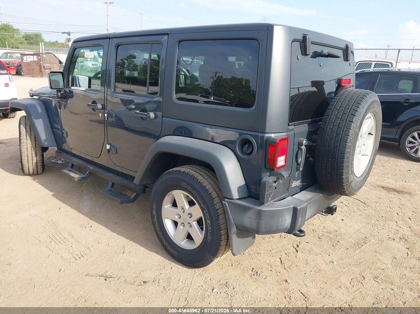 2017 Jeep Wrangler Unlimited Sport VIN: 1C4BJWDG2HL524566 Lot: 45645962