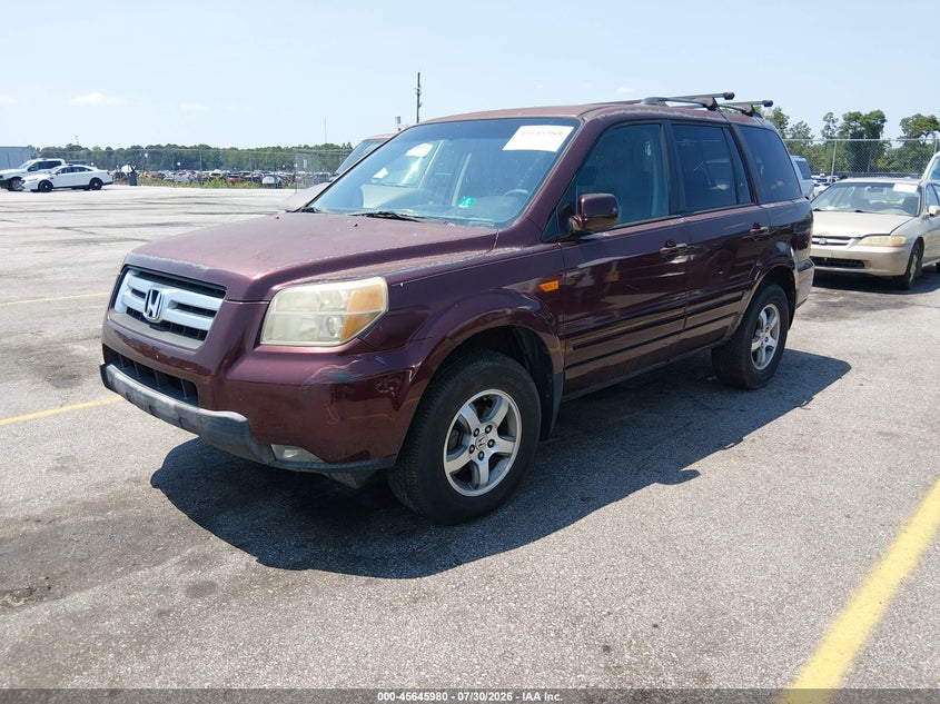 2007 HONDA PILOT auction photo 2