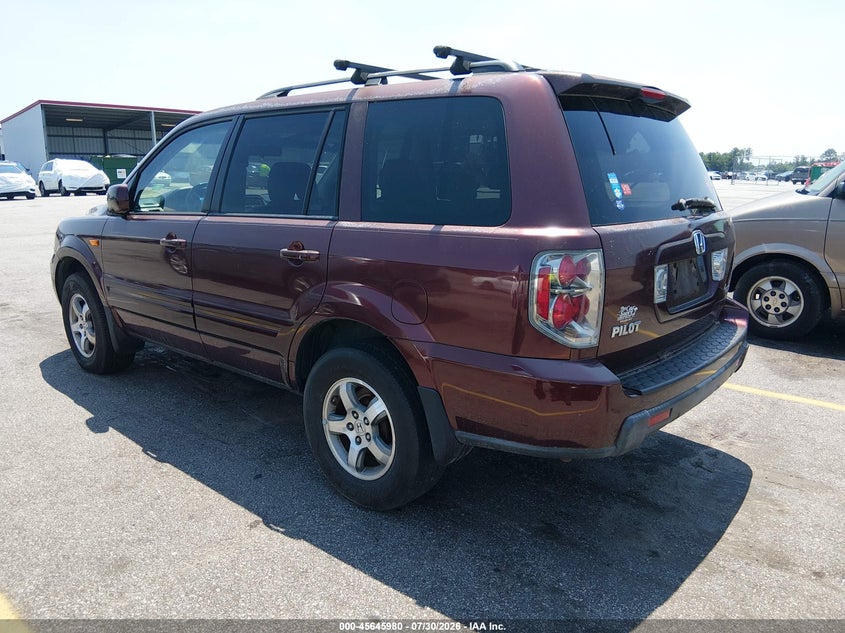 2007 HONDA PILOT auction photo 3