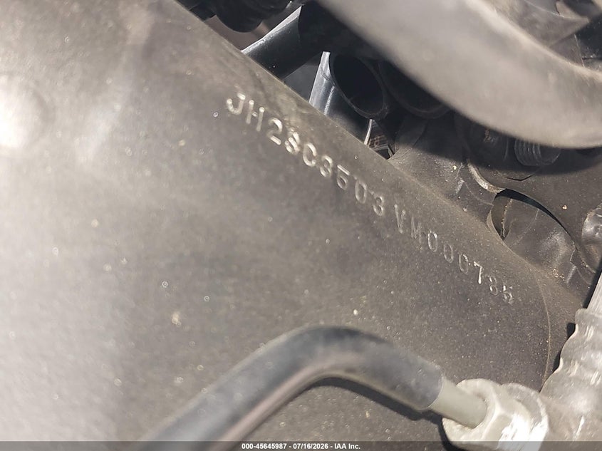1997 Honda Cbr1100 Xx VIN: JH2SC3503VM000785 Lot: 45645987
