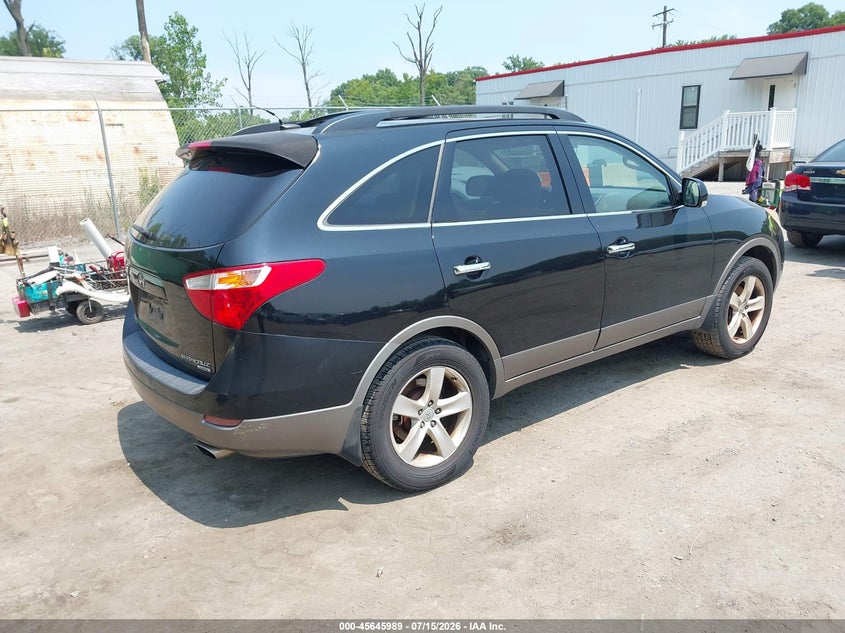 Vin: km8nu4cc1au135761, lot: 46144544, hyundai veracruz limited 20104