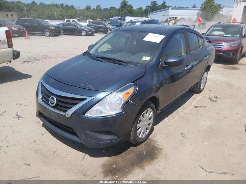 Vin: 3n1cn7ap6hl846766, lot: 46144566, nissan versa 1.6 sv 20172