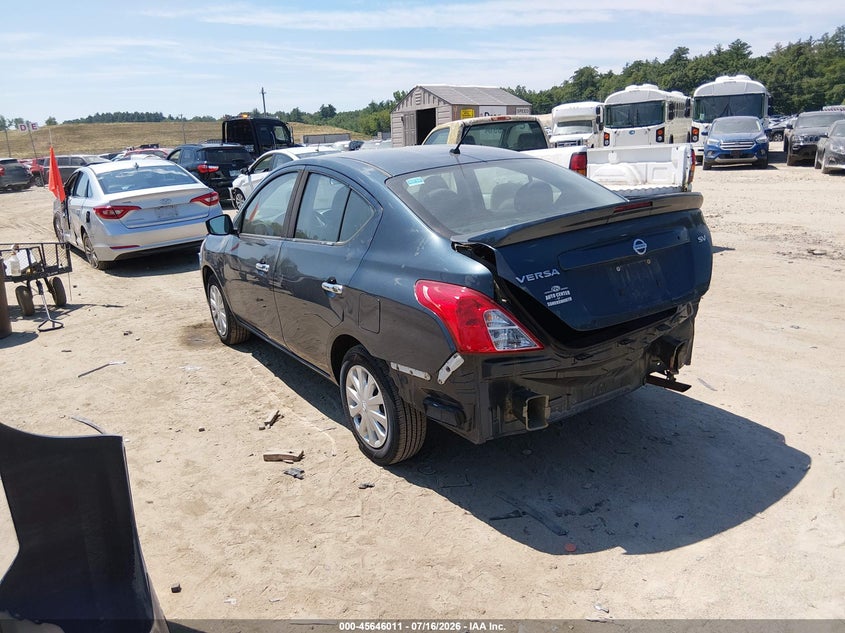 Vin: 3n1cn7ap6hl846766, lot: 46144566, nissan versa 1.6 sv 20173