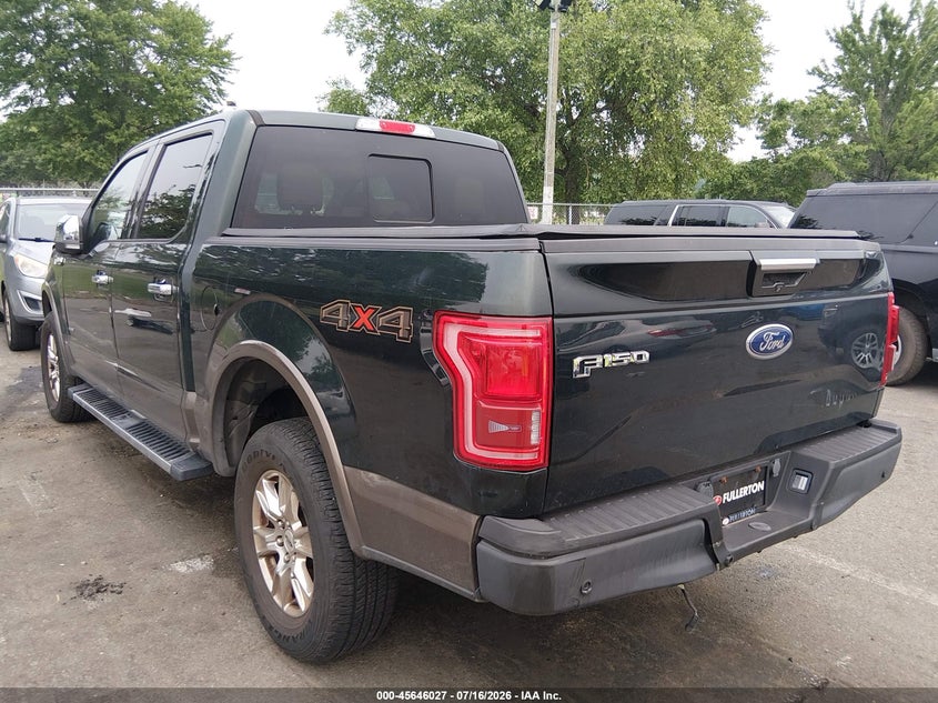 Vin: 1ftwe1eg2gf890925, lot: 46144582, ford f150 20163