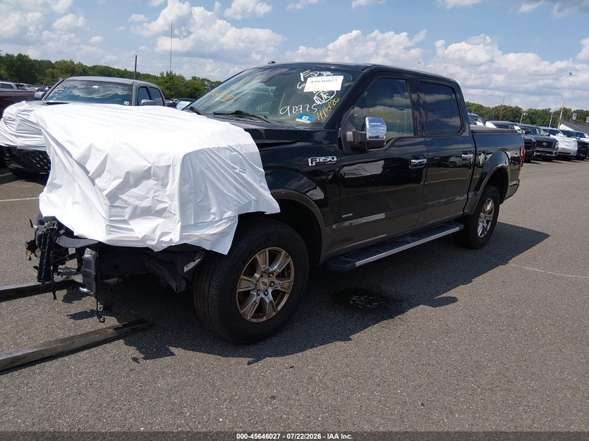 Vin: 1ftew1eg2gfb90925, lot: 46144582, ford f150 supercrew 20162